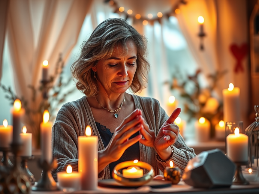 Medium Partnerzusammenführung mit Wahrsagerin Anke: seriöse, diskrete Rückführung deines Partners mit Liebesmagie & Energiearbeit. Jetzt kostenlose Analyse anfragen.