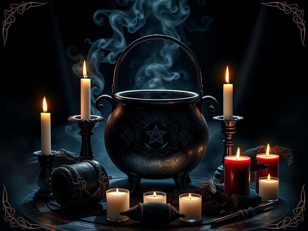 Schwarze Magie Partnerzusammenführung